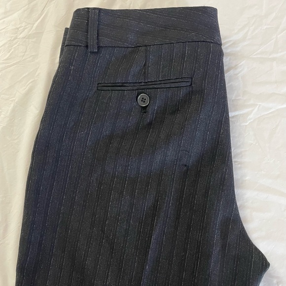 Theory Pinstriped Wide Leg Pants - Picture 6 of 13